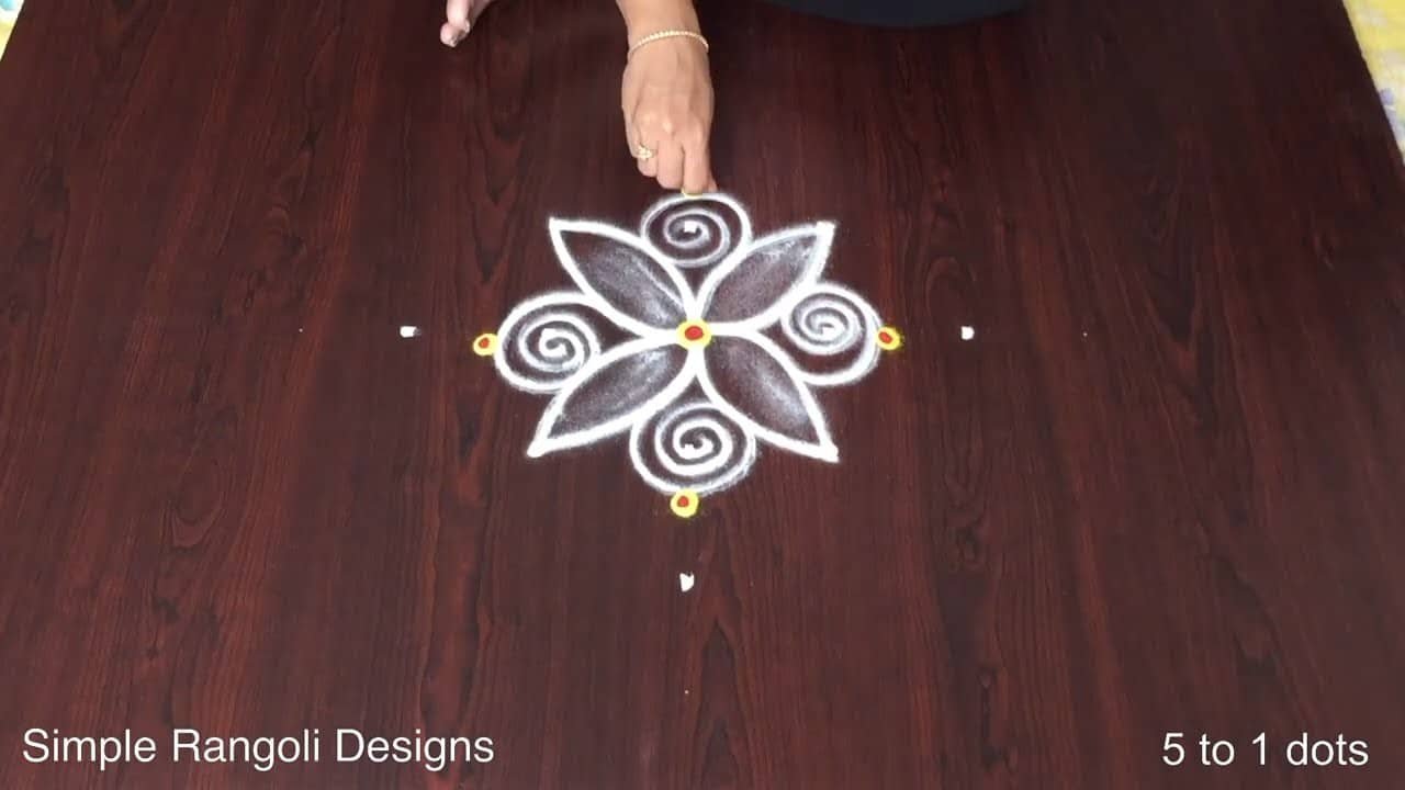 Easy Muggulu for Your Doorstep