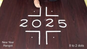 Easy New Year Muggulu