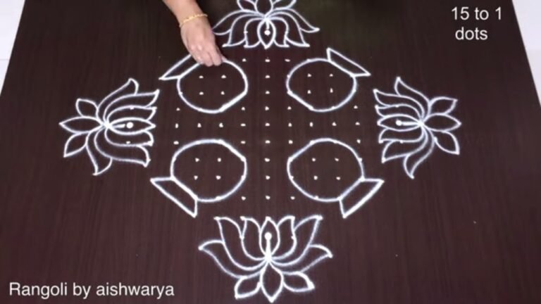 Pongal pot kolam