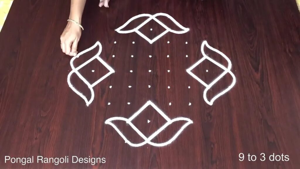 Pongal rangoli