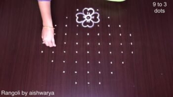 Easy Puvvula Muggulu 9-3-3