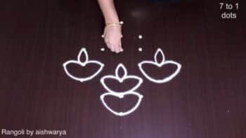 Easy Quick and Small Kolam