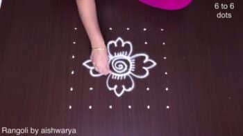 Easy Quick Door Step Designs Kolam