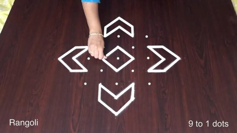 easy rangoli