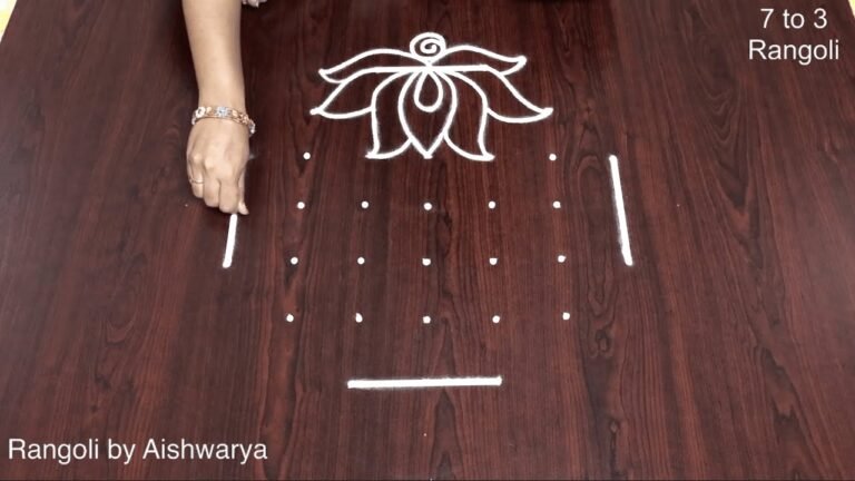 dotted rangoli