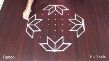 Easy Rangoli for Beginners