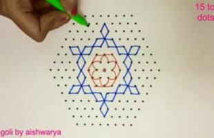 Easy Rangoli on Paper