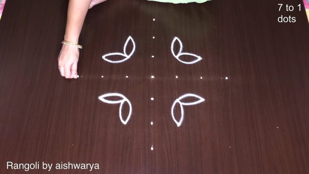 flower rangoli