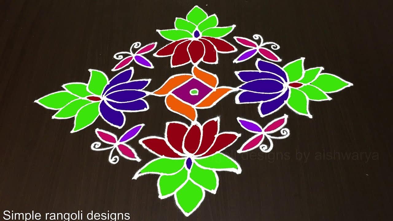 Easy Sankranthi Muggulu