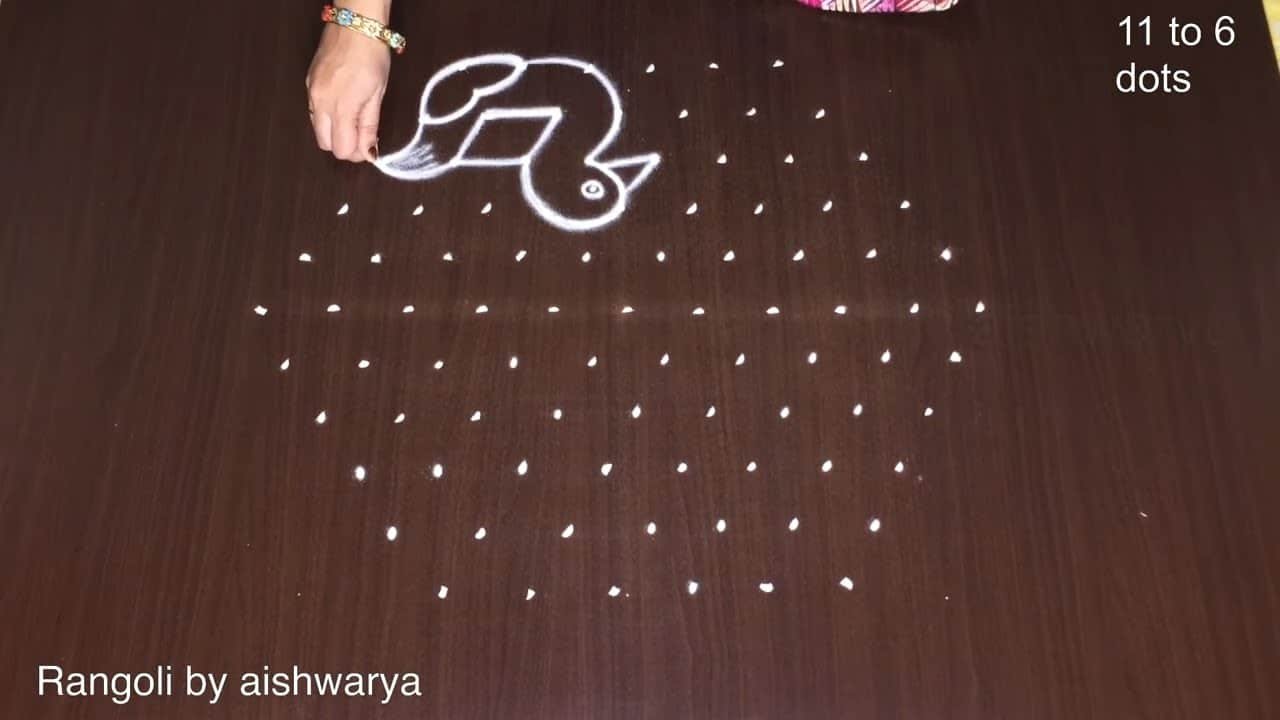 Easy Sankranthi Rangoli Designs