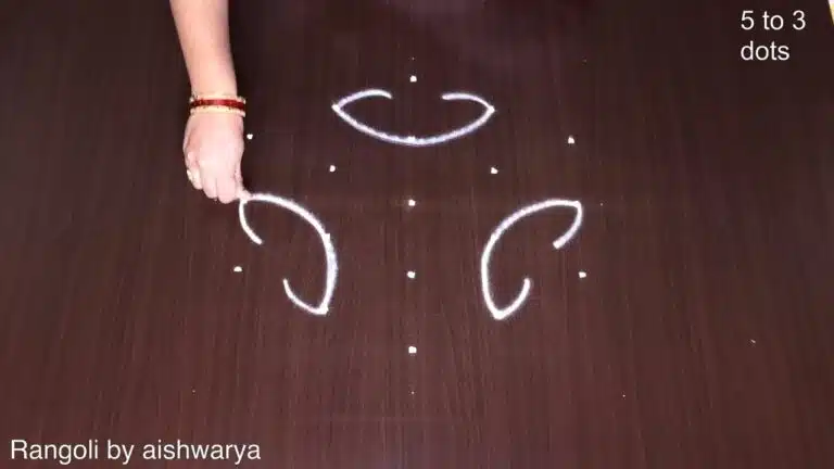 conch Vinayagar kolam