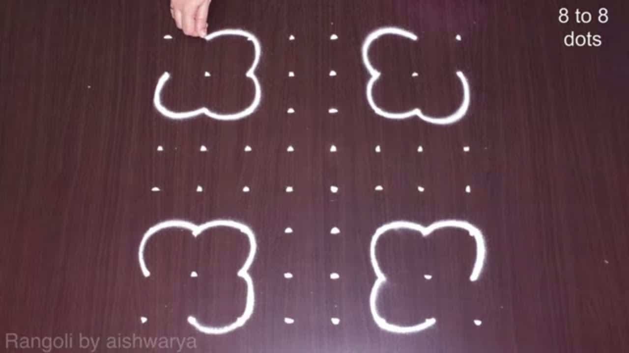 Easy Simple Muggulu Designs