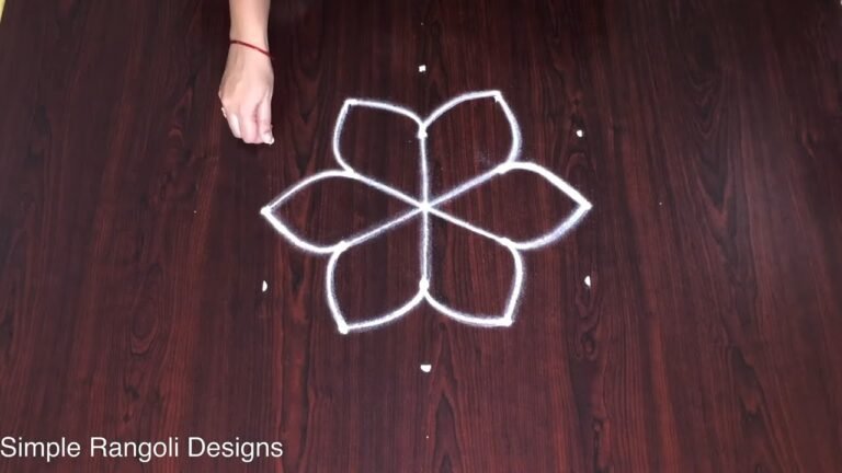 small rangoli