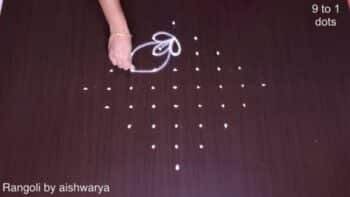 Easy to Draw Chukki Kolam