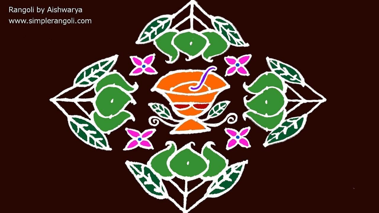 Easy Ugadi Kolam Festival