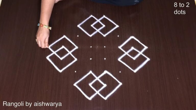 unique rangoli design