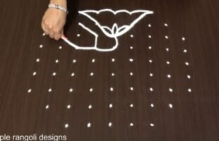 Evening Apartment Kolam Designs 9×5