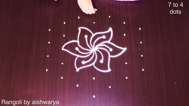 morning kolam