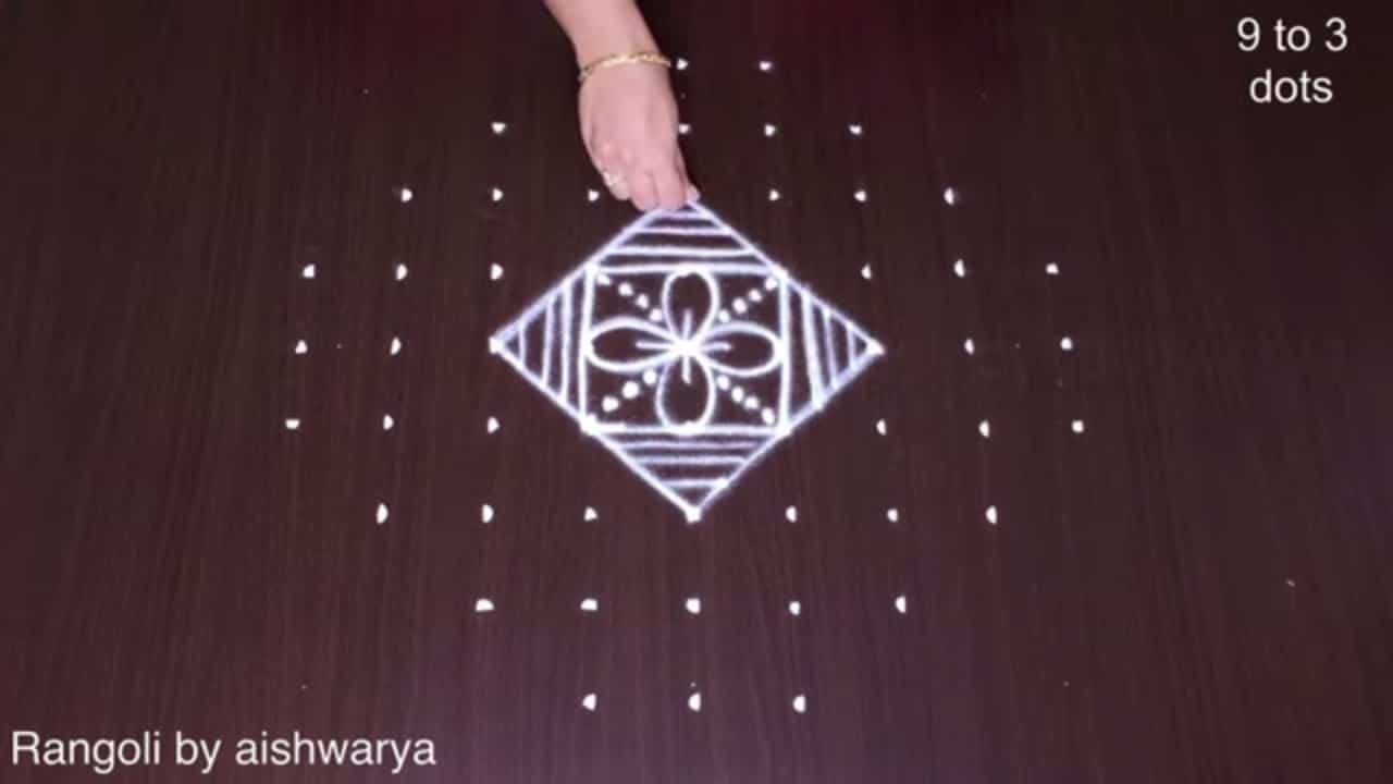 Everyday Morning Lotus Muggulu