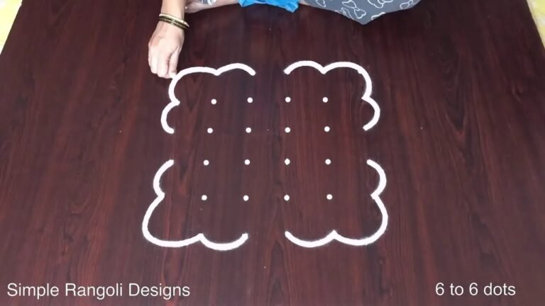 festival side pulli kolam