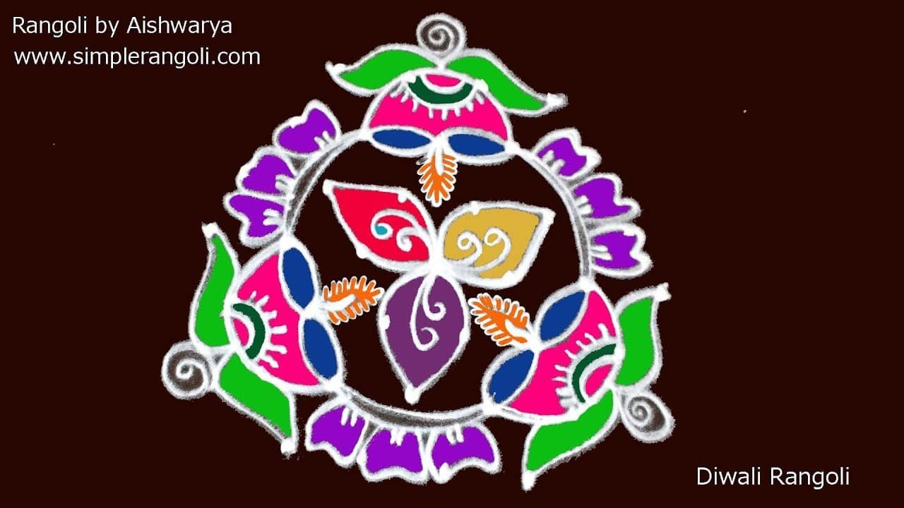 Festival Diya Chukkala Muggulu