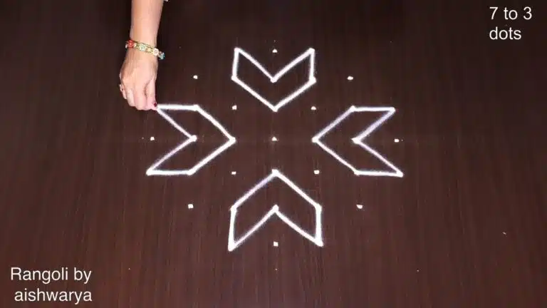 Karthika Masam kolam