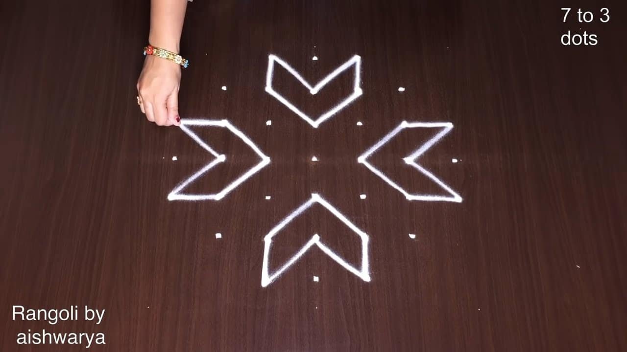 Festival Special Kolam Karthika Masam