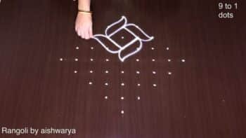 Flower Rangoli Designs Latest Lotus