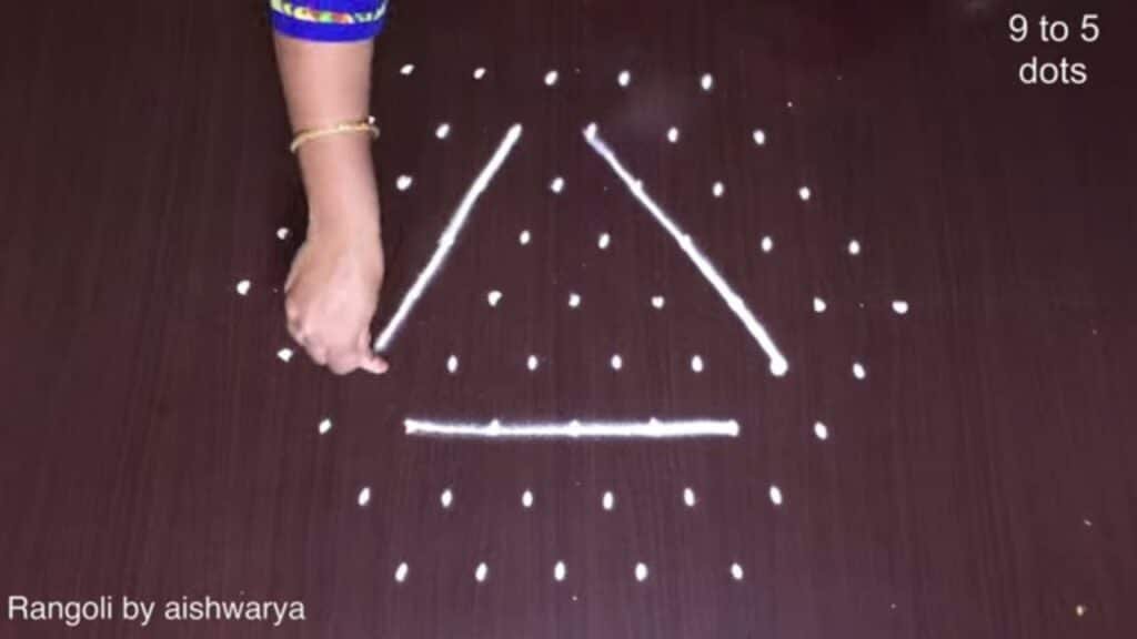 Friday Maha Lakshmi kolam