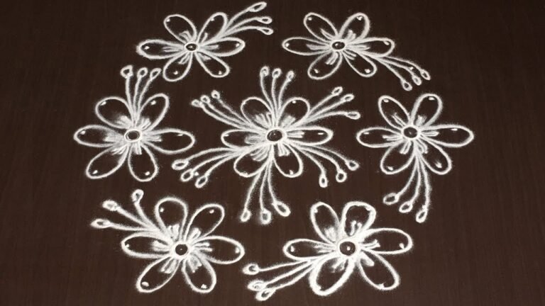 Friday Rangoli Kolam Design
