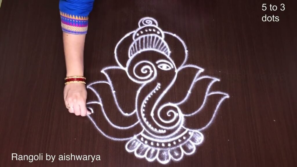 Ganesh Chaturthi kolam