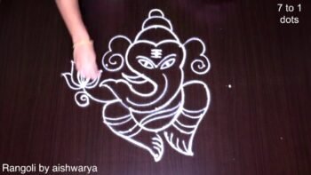 Ganesh Muggulu Designs