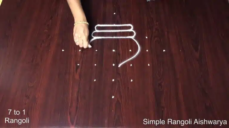 Ganesh rangoli