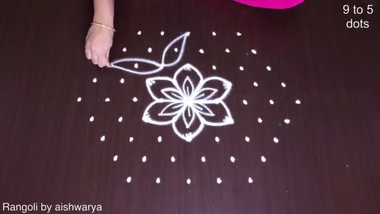 Gokulastami & Krishnastami rangoli