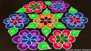 Happy New Year 21 To 11 Beautiful Rangoli