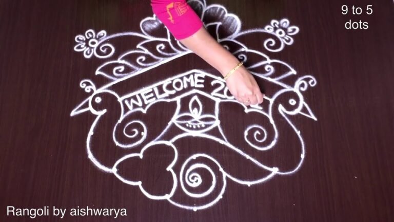 New Year kolam