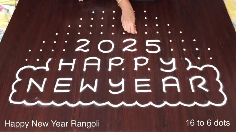 New Year muggulu