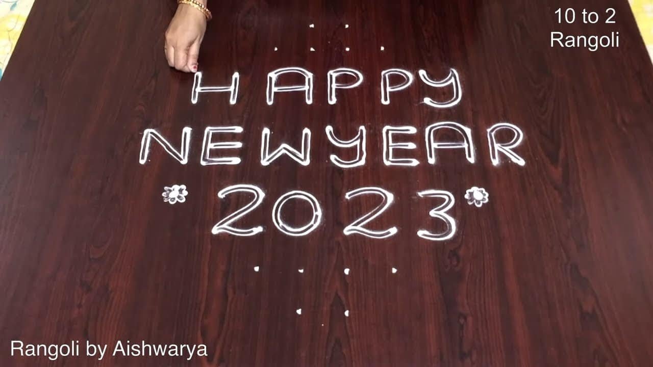 Happy New Year Muggulu