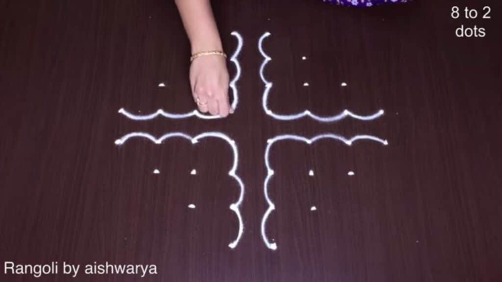 butterfly rangoli