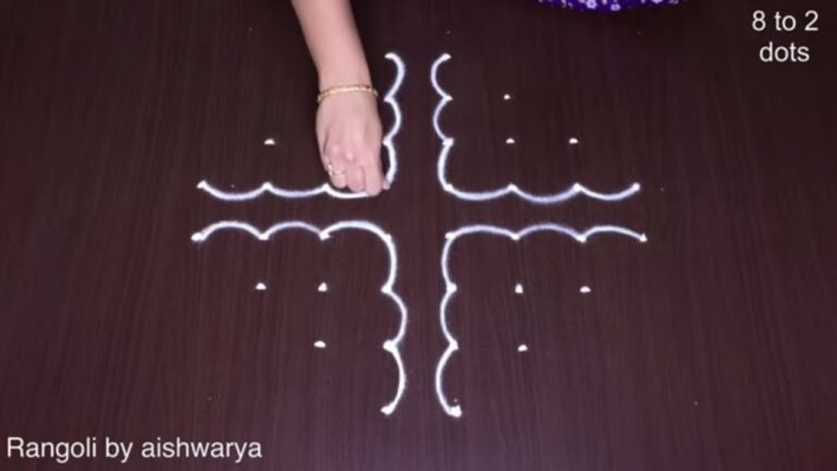 butterfly rangoli