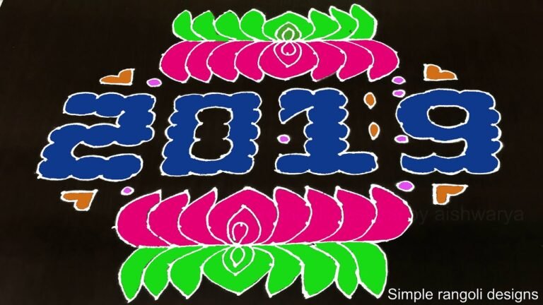 16-to-6 dot rangoli