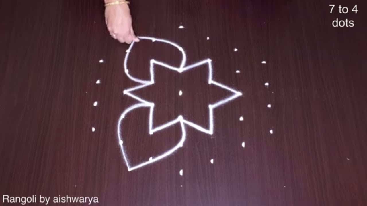 How to Draw Beautiful Kolam