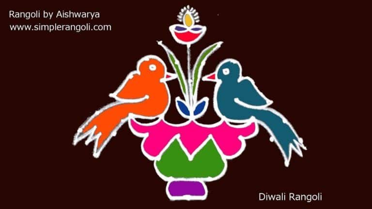 birds kolam