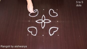 How to Draw Diwali Rangoli