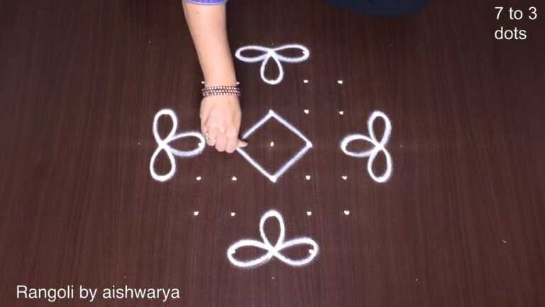 dotted rangoli