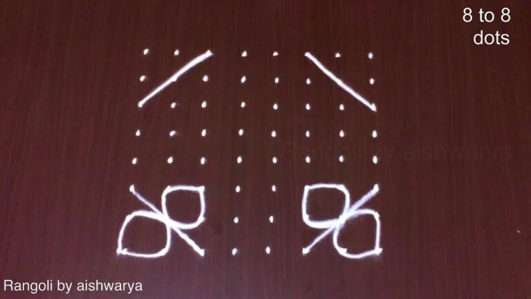 8 dots muggulu
