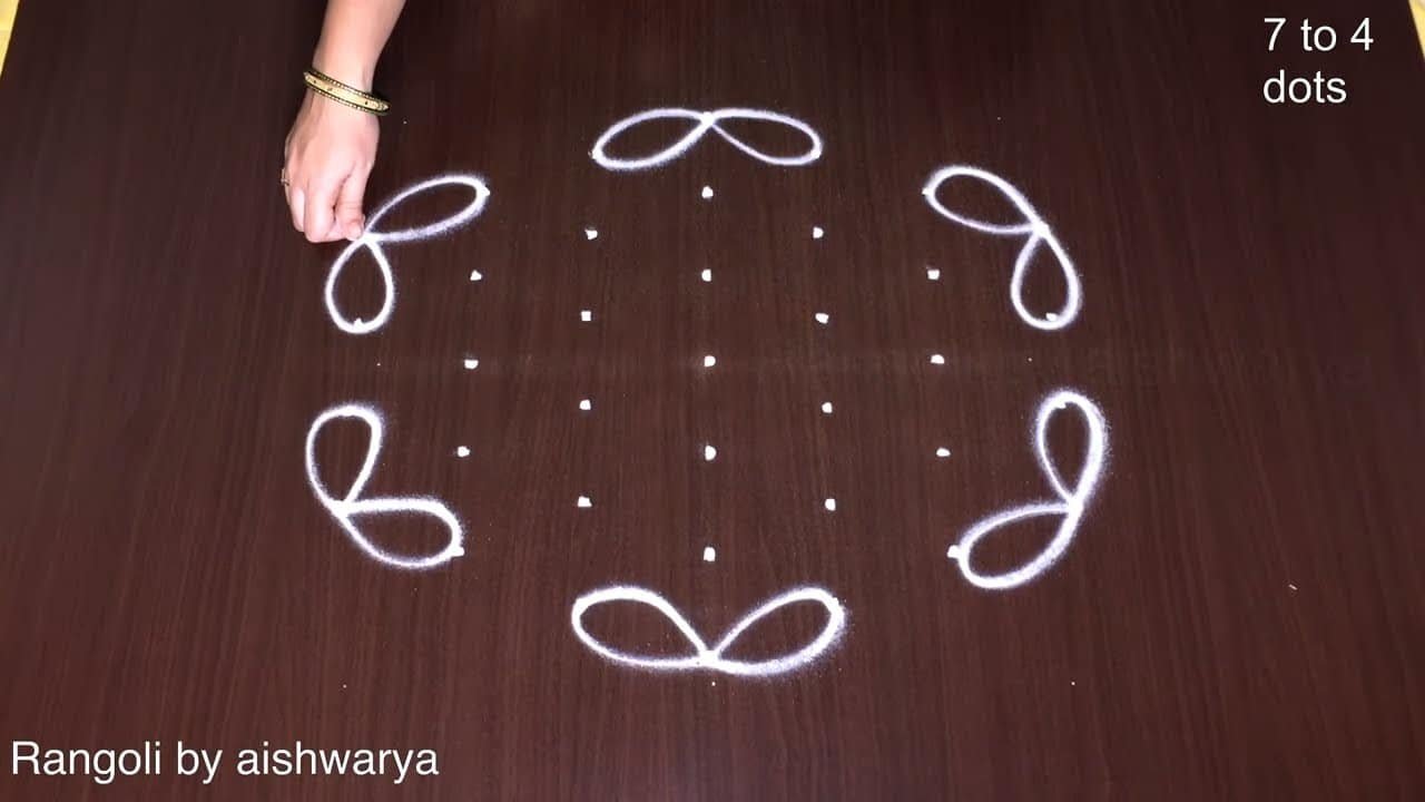 How to Draw Two Creative Muggulu