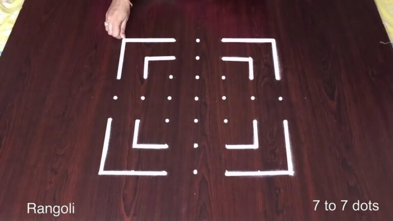 How to Make Easy Rangoli