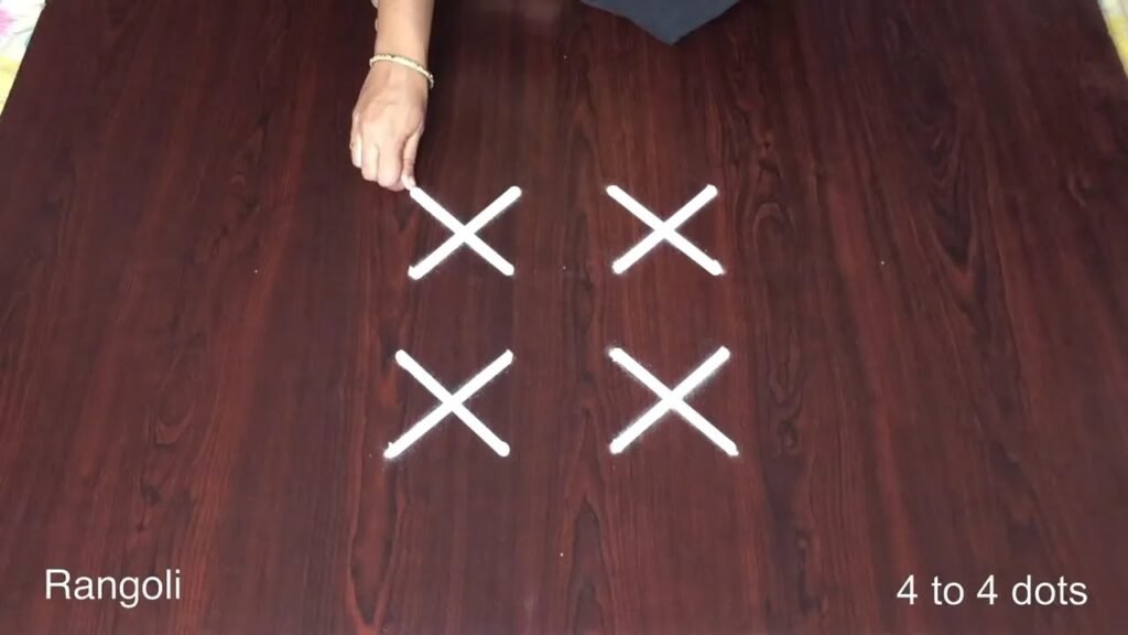 how to make rangoli