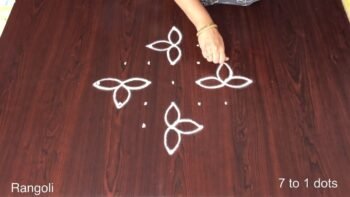 How to Make Small Rangoli